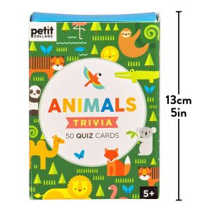 Animal Trivia Quiz Cards การ์ดเกม