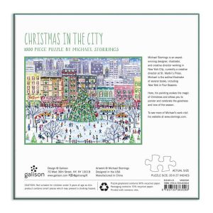 Michael Storrings Christmas in the City 1000 Piece