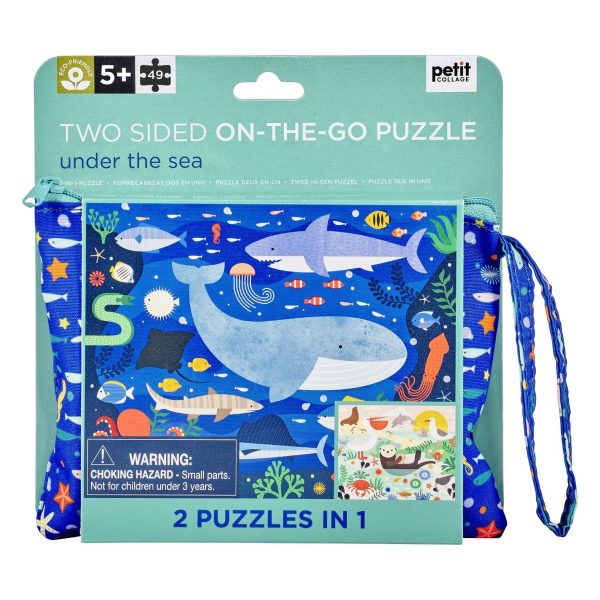 Under the Sea Two-sided On-the-Go Puzzle